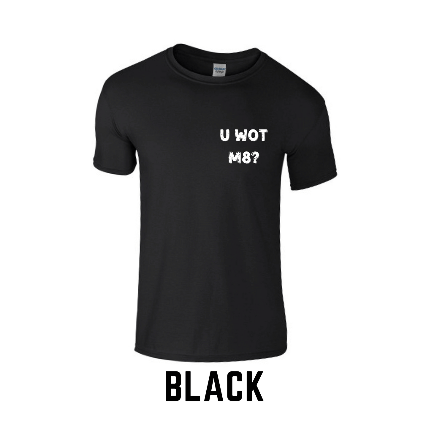 U WOT M8 | Printed Crew Neck T-Shirt