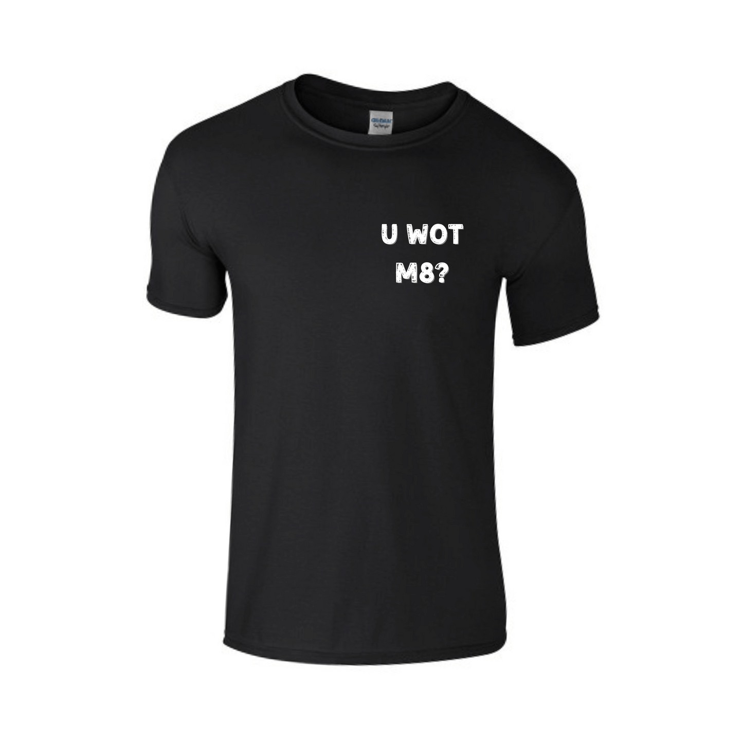 U WOT M8 | Printed Crew Neck T-Shirt