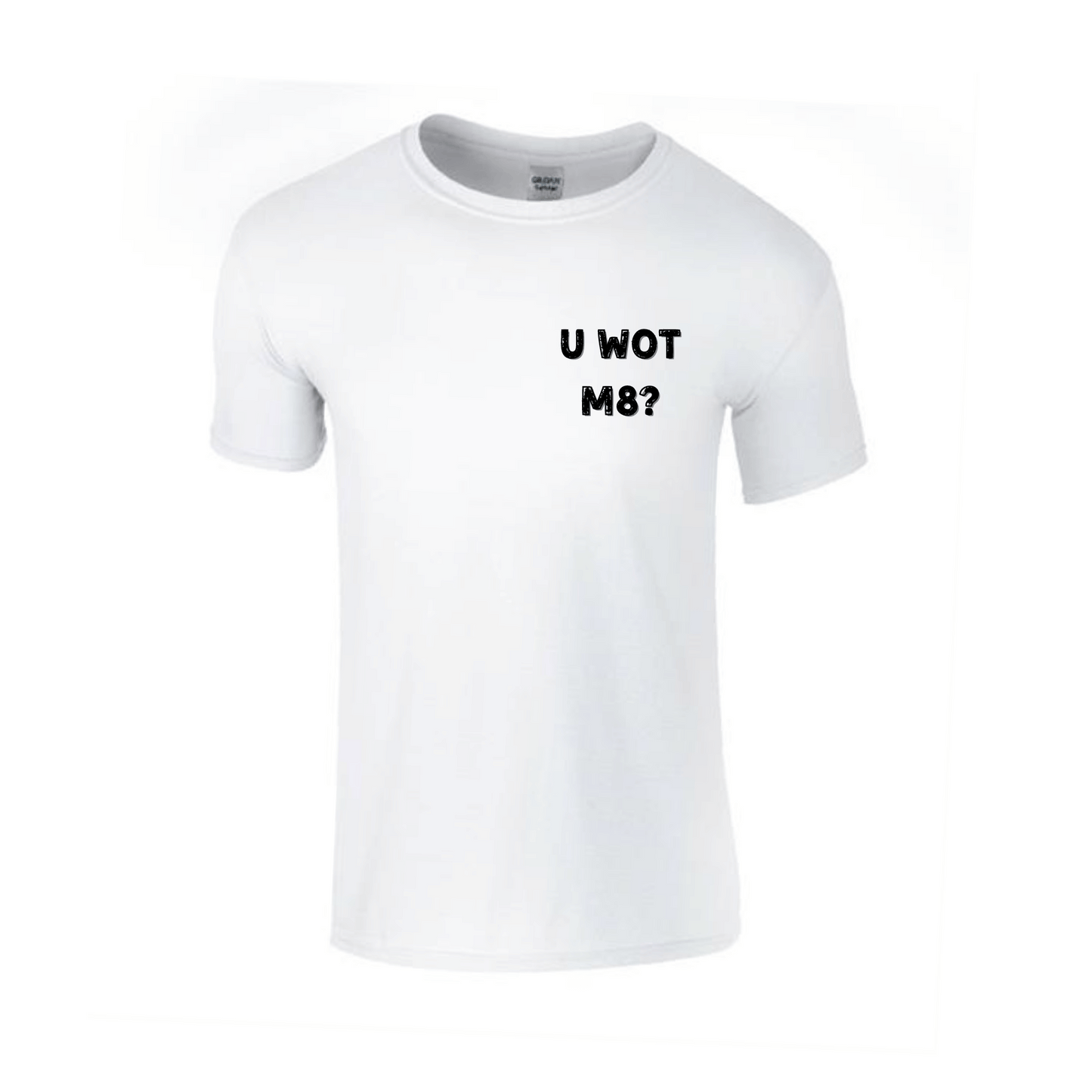 U WOT M8 | Printed Crew Neck T-Shirt