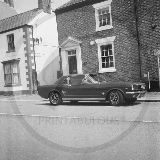 Ford Mustang Print by Laura Rolleiflex Photography