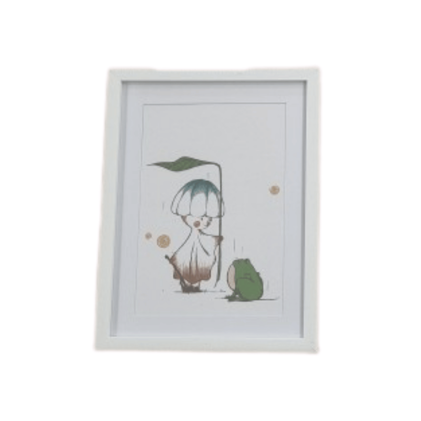 Mohn Art | Little Mushroom and Frog Print