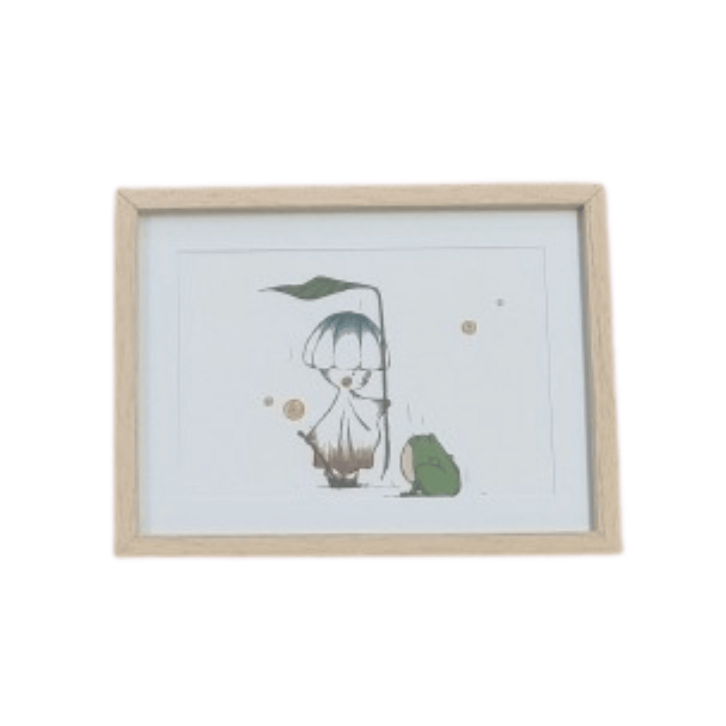 Mohn Art | Little Mushroom and Frog Print