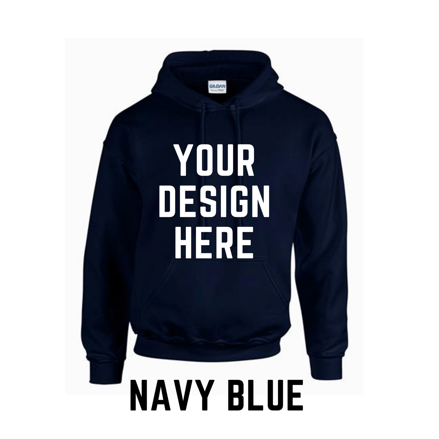 Unisex Custom Hoodie | Printed Front and Back