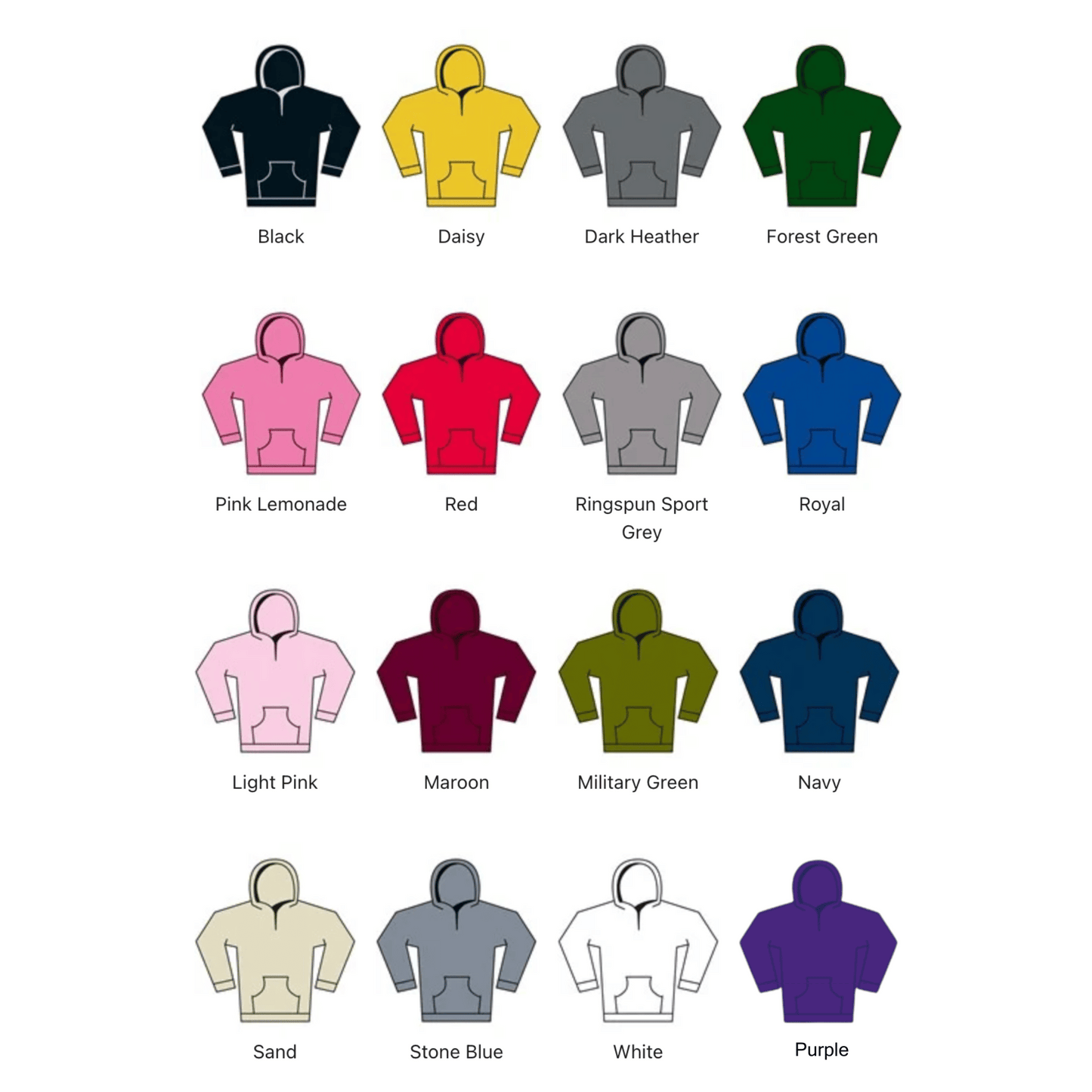 2025 Leavers Hoodies (Ages 5 to 14+)