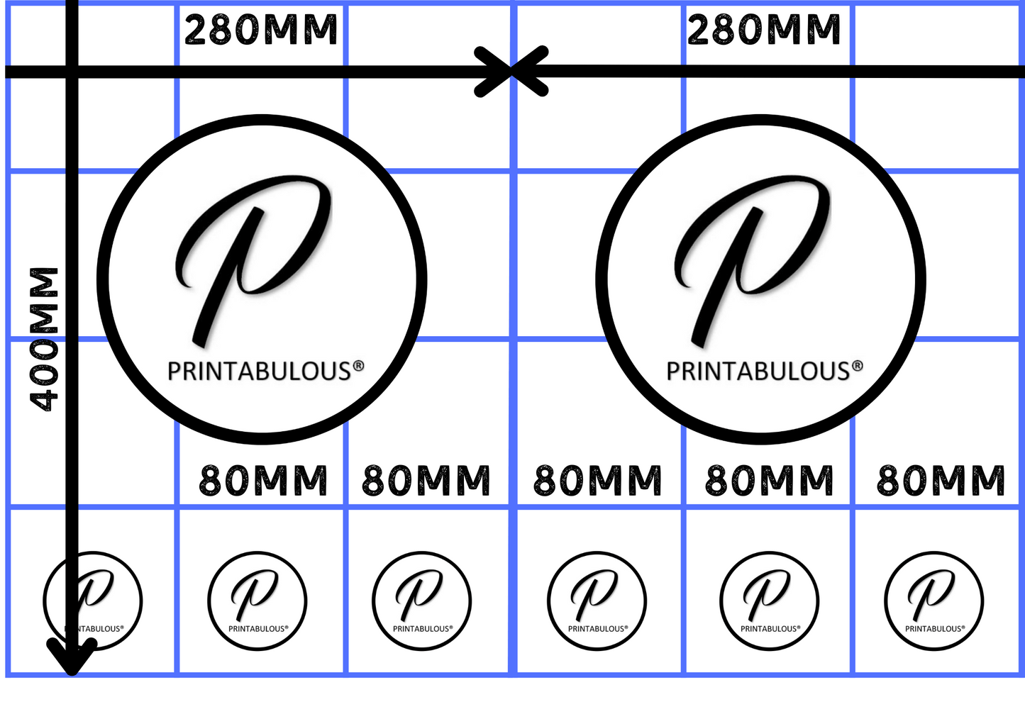 DTF (Direct to Film) Printing Service - 560mm x 400mm Gang Sheet Print