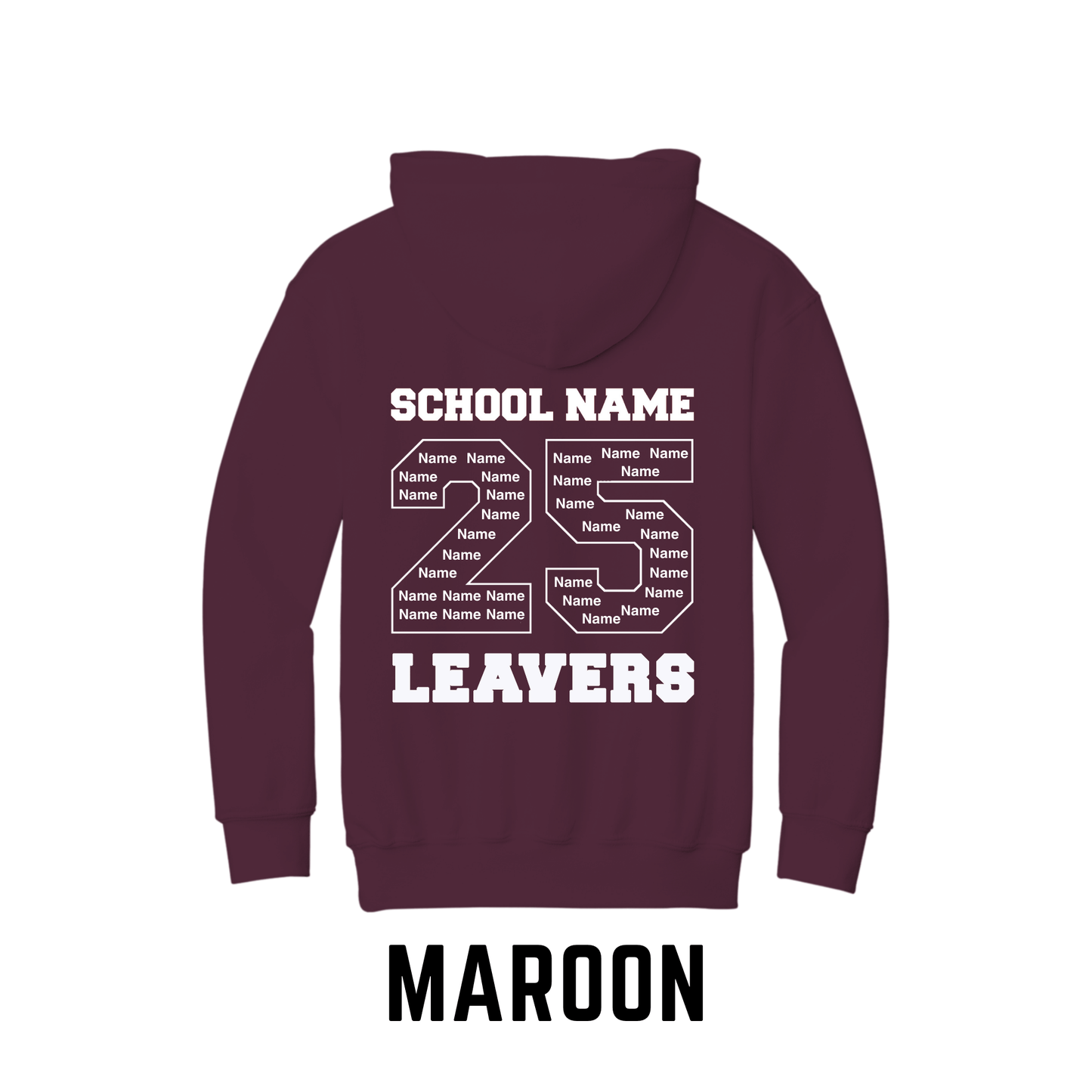 2025 Leavers Hoodies (Ages 5 to 14+)