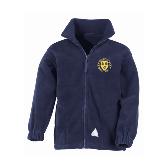 St Hilda's Badged Uniform Zip Fleece