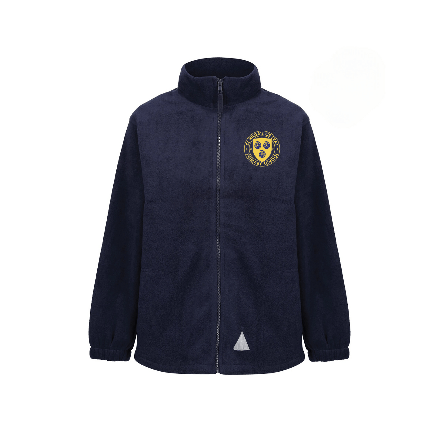 St Hilda's Badged Uniform Zip Fleece