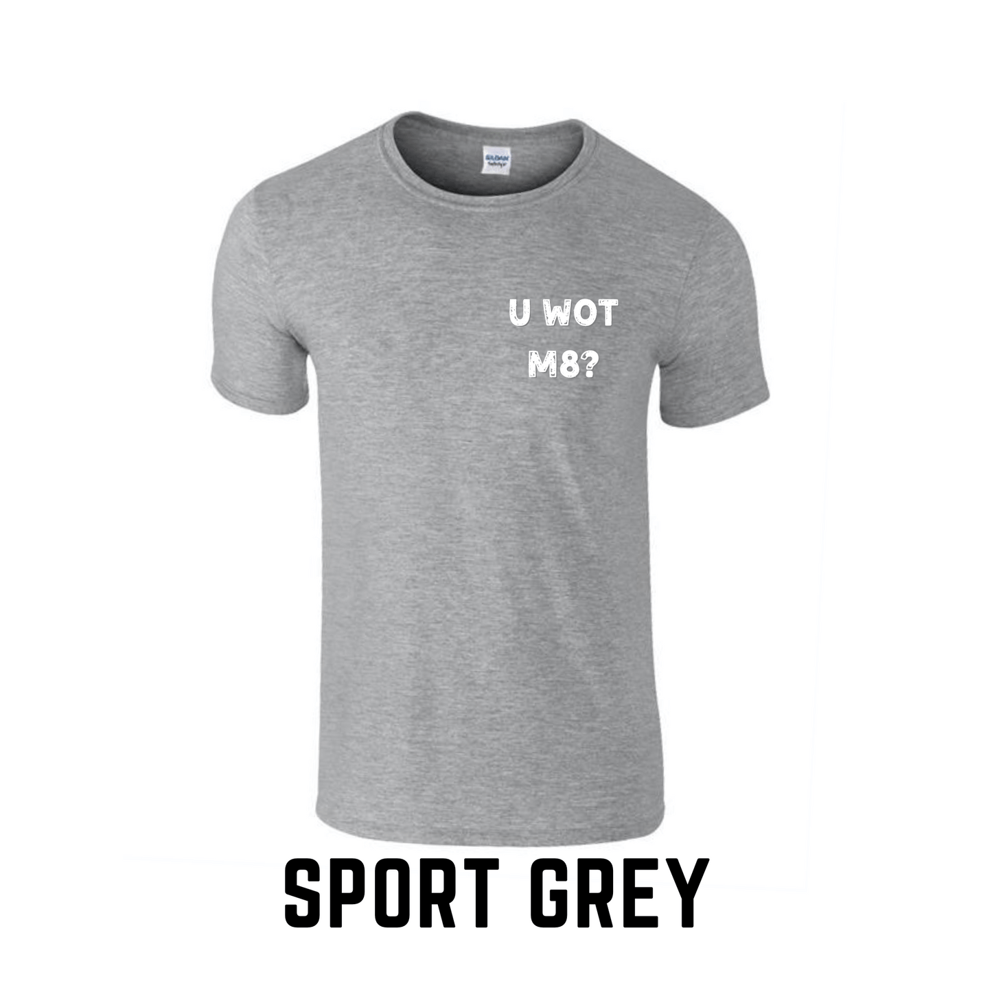 U WOT M8 | Printed Crew Neck T-Shirt