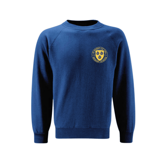 St Hilda's Badged Uniform Crew Neck Sweater