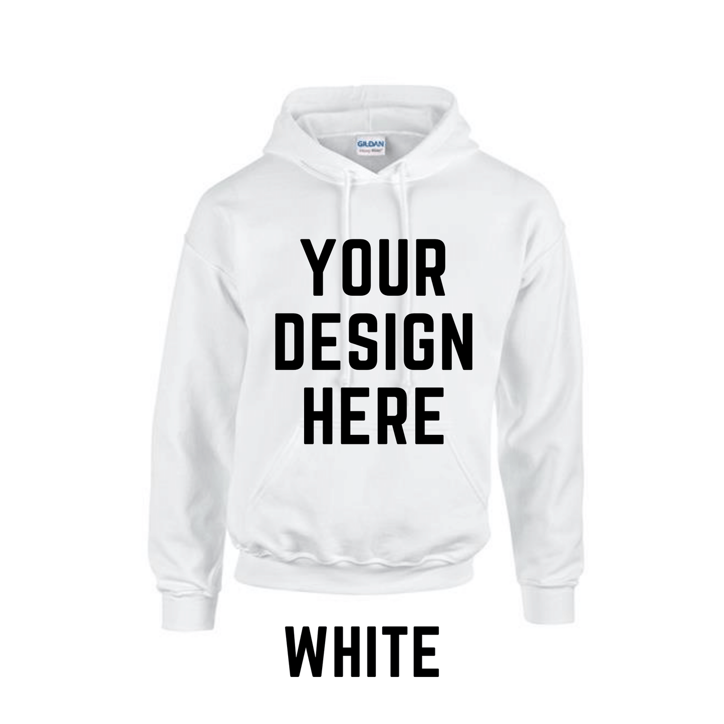 Unisex Custom Hoodie | Printed Front and Back